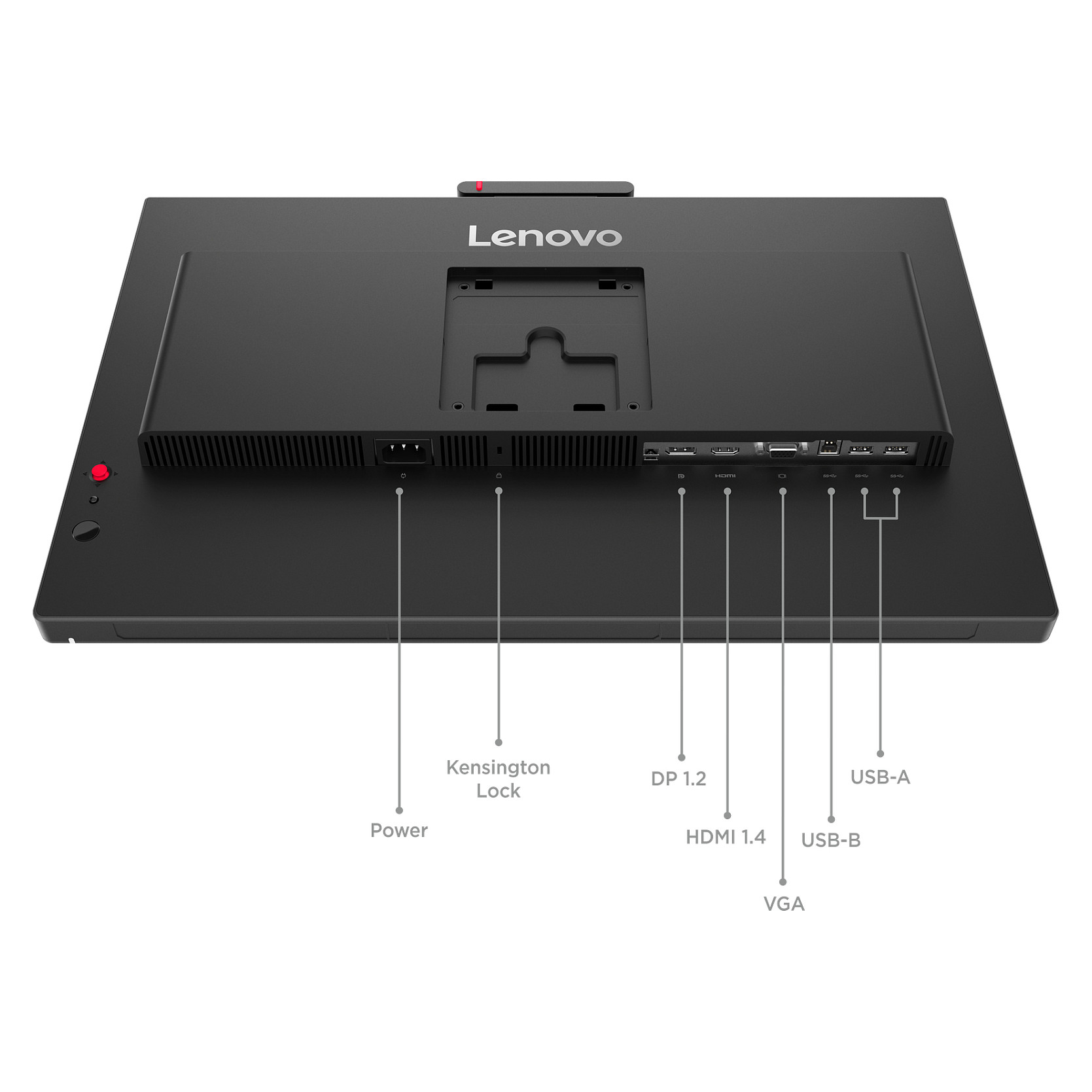 Monitor Lenovo ThinkVision T27QD-4v / 27"/ Quad HD IPS / LCD / 120Hz / 6ms / USB-C + USB-A + HDMI + DisplayPort - Zezë - 12