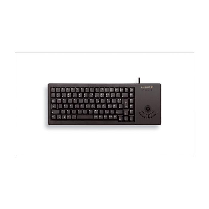 Tastierë me kabllo CHERRY G84-5400 XS, Trackball, 88 Taste, USB, US-Layout - Zezë