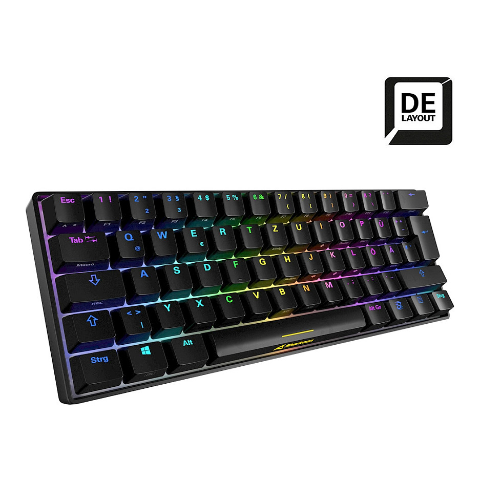 Tastierë Gaming Sharkoon Skiller SGK50 S4 Wired / German Layout / QWERTZ – Zezë - 3