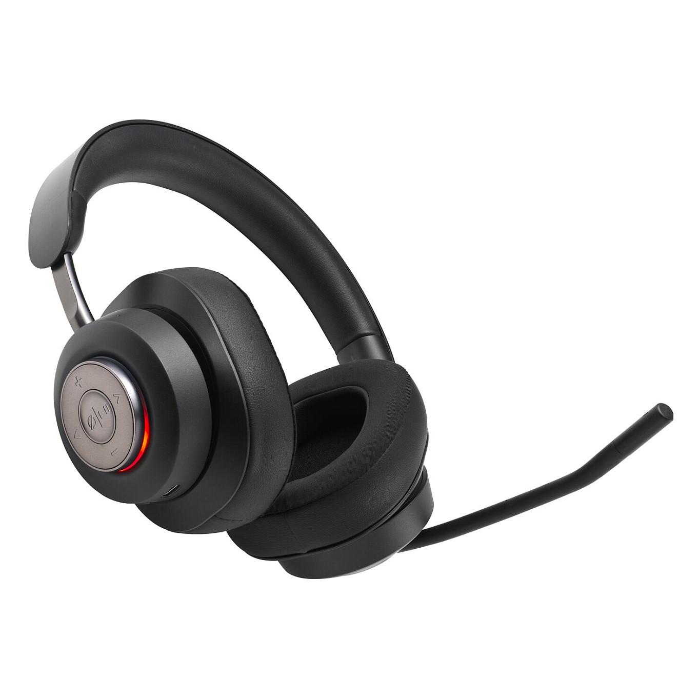 Kufje pa kabllo Kensington H3000 / Bluetooth 5.2 / Over-Ear / 40mm / Mikrofon / Noise Cancelling - Zezë - 26