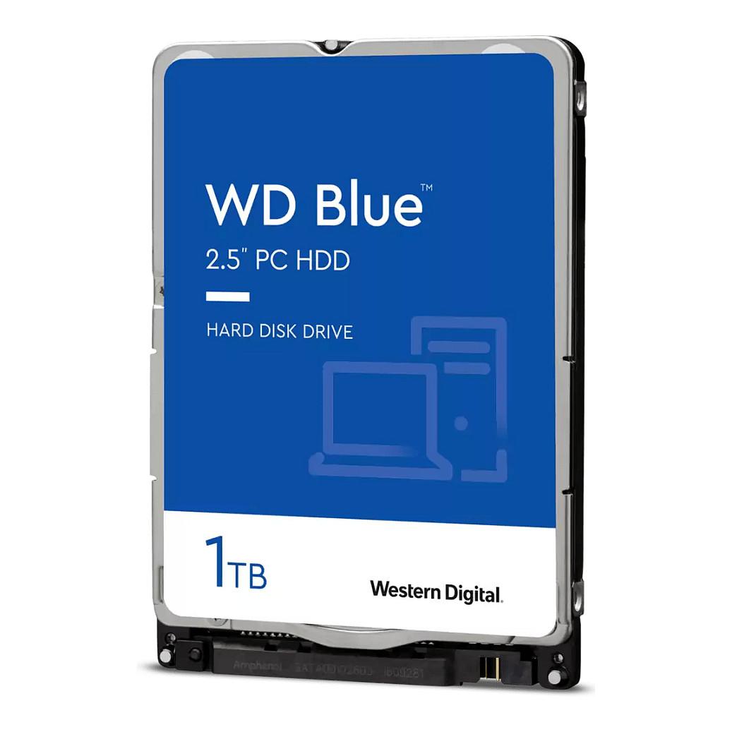 HDD të Brendshme Western Digital WD Blue WD10SPZX / 1TB / 2.5" / SATA III / 5400 RPM / 128MB Cache – Blu