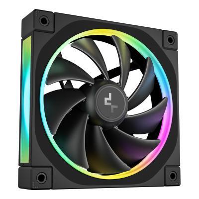 Ftohës për Procesor DeepCool LQ360 Ultra ARGB / 360mm / 3xFL12 ARGB / Segmented LCD - Zezë - 2