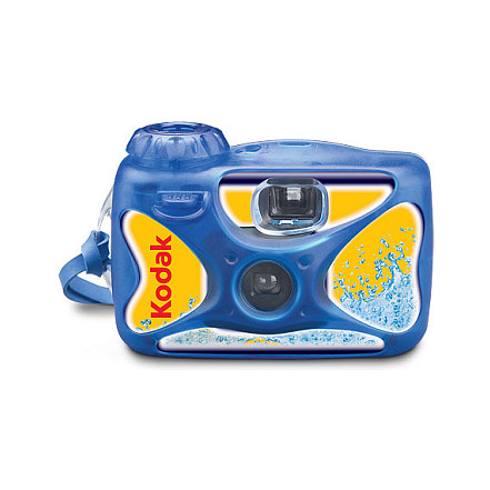 Kamerë Kodak Sport / 35mm / ISO 800 / 27 Ekspozime / Waterproof 15m / Shockproof - Blu/Verdhë