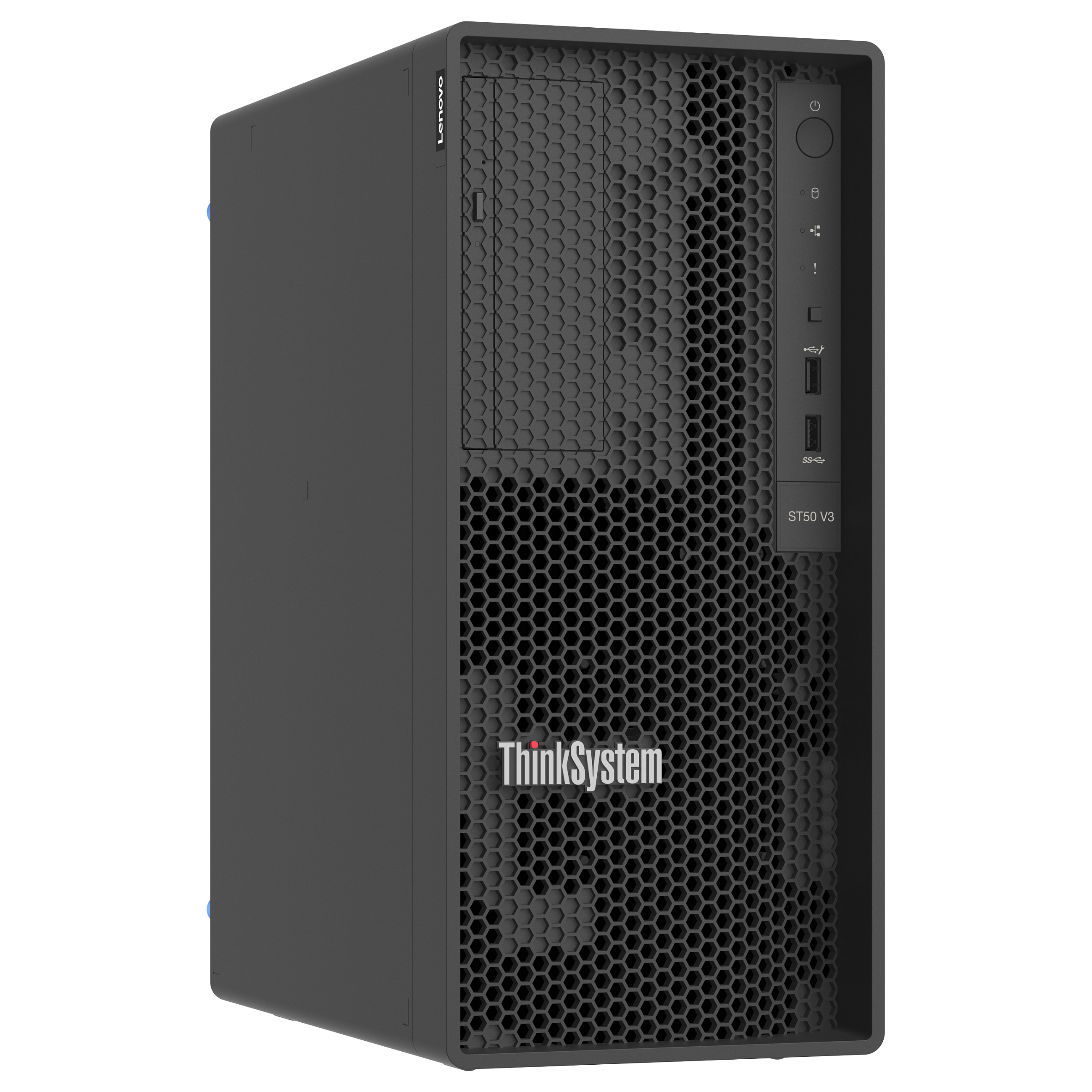 Server Lenovo ThinkSystem ST50 V3 Tower / Intel Xeon 6353P / 32GB DDR5 ECC / 2x3.5" / 500W Power Supply - 3