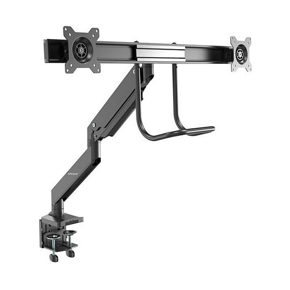 Mbajtëse për Monitor StarTech.com ARMSLMBARDUO , 2 Monitorë , 17–32" , deri 8kg për monitor , VESA 75x75 & 100x100 - Zezë