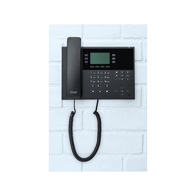 Telefon VoIP Auerswald COMfortel D-110 / 90277 / SIP / 6 Llogari SIP / 6 Taste të Programueshme / Ekran Grafik / HD Audio / PoE – Zezë - 2