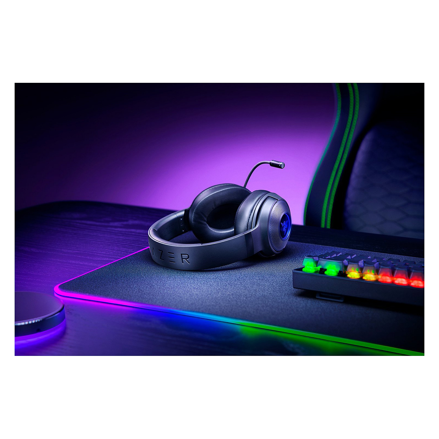 Kufje Gaming Razer Kraken V3 X Headset / Over‑Ear / Wired - Zezë - 4
