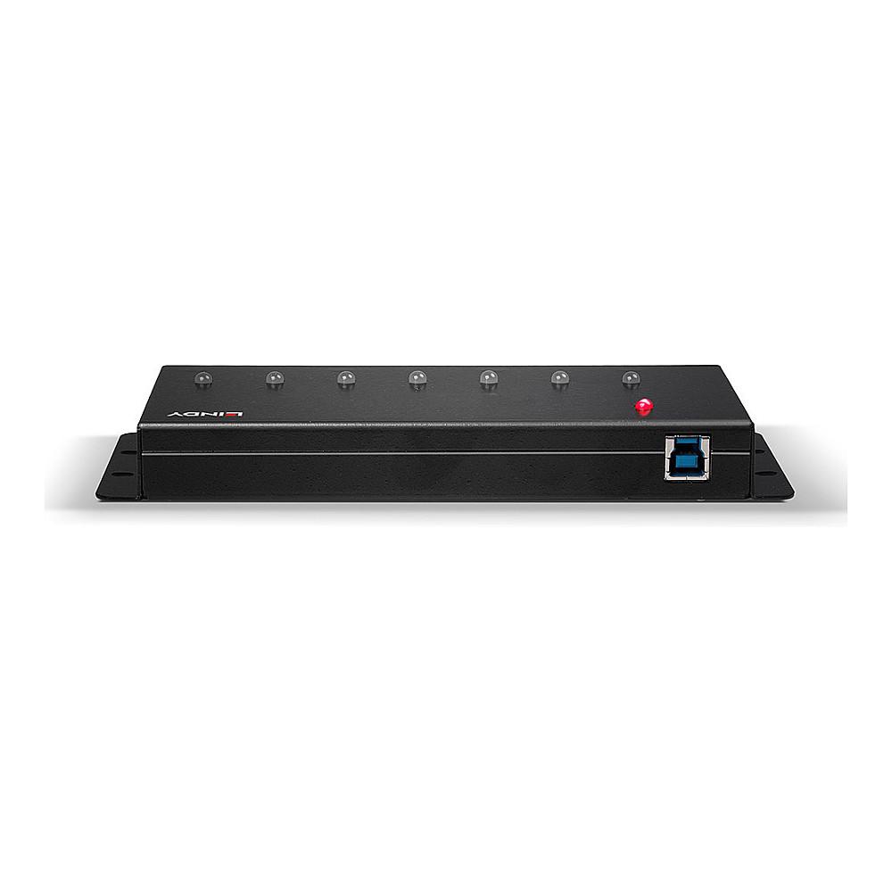 Hub USB Lindy 43128, USB 3.0, 7 Porta, 5 Gbit/s - Zezë - 4