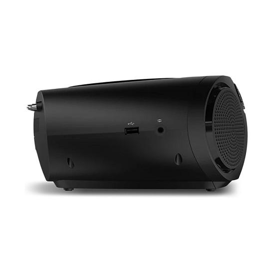 CD Player portativ Philips TAZ2000B/10, 3 W RMS, Përforcim dinamik i basit, Ekran LCD me ndriçim të bardhë, Antenë e jashtme - Zezë, Argjend - 4