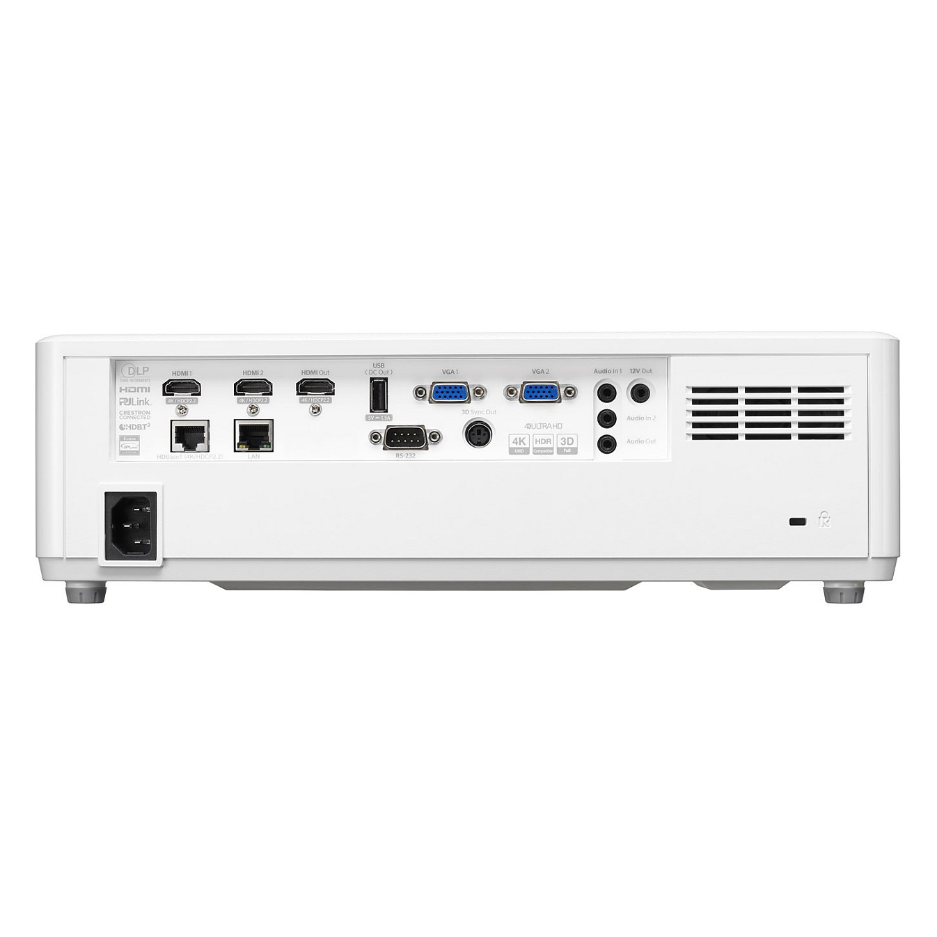 Projektor Optoma ZK708T / Laser / 7000 ANSI lumens / 4K UHD / HDMI+USB+VGA – Bardhë - 9