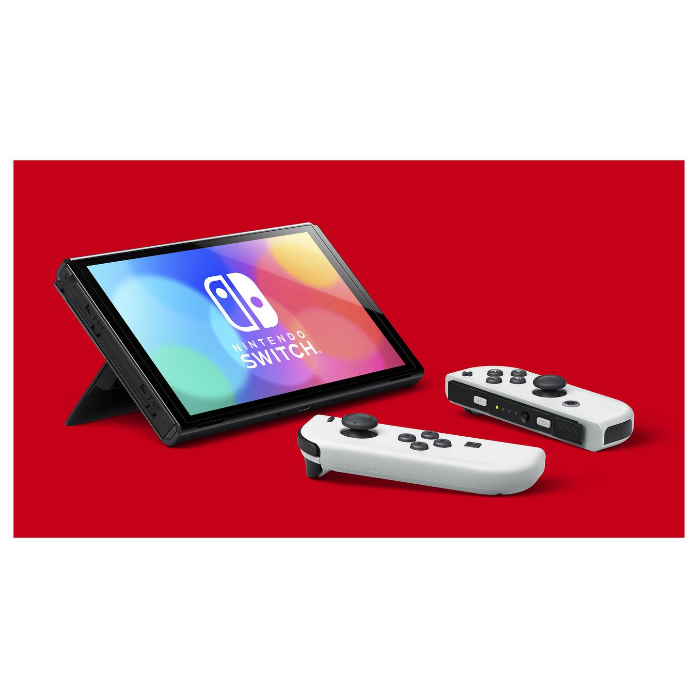 Konzolë Nintendo Switch OLED / 7" OLED / 64GB / Wi-Fi & Bluetooth / Joy-Con – Bardhë - 18