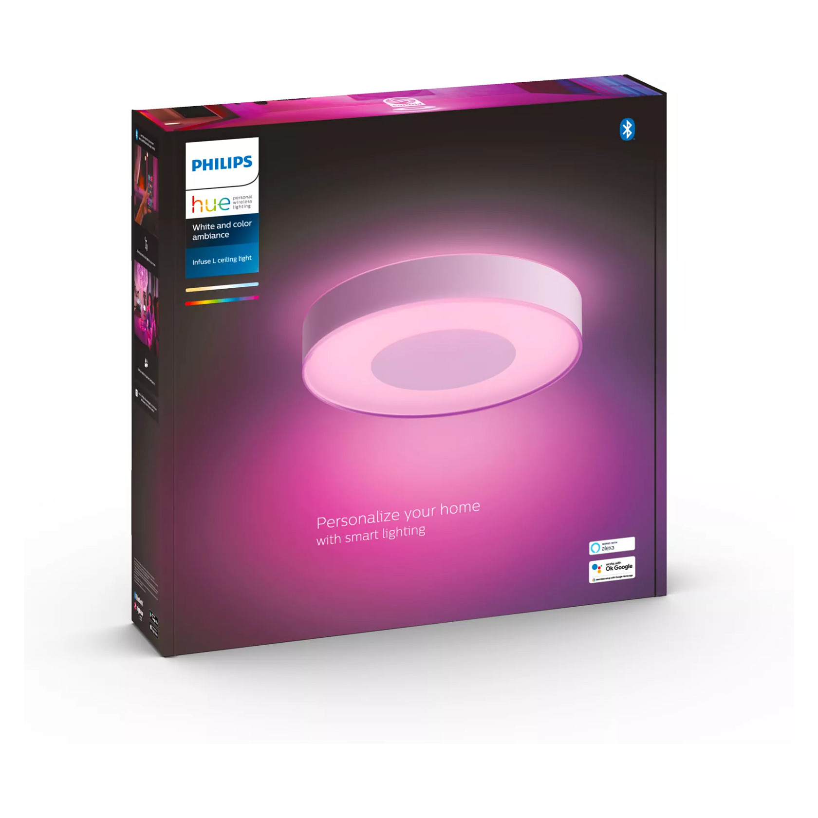 Llambë tavanore Philips Hue White & Color Ambiance Infuse - Bardhë - 3