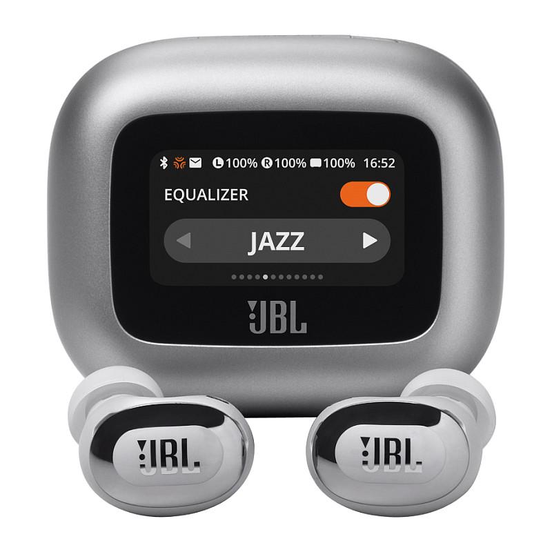 Kufje pa kabllo JBL Live Buds 3 / 10mm / Bluetooth 5.3  / True Adaptive Noise Cancelling / 6 Mikrofona - Silver