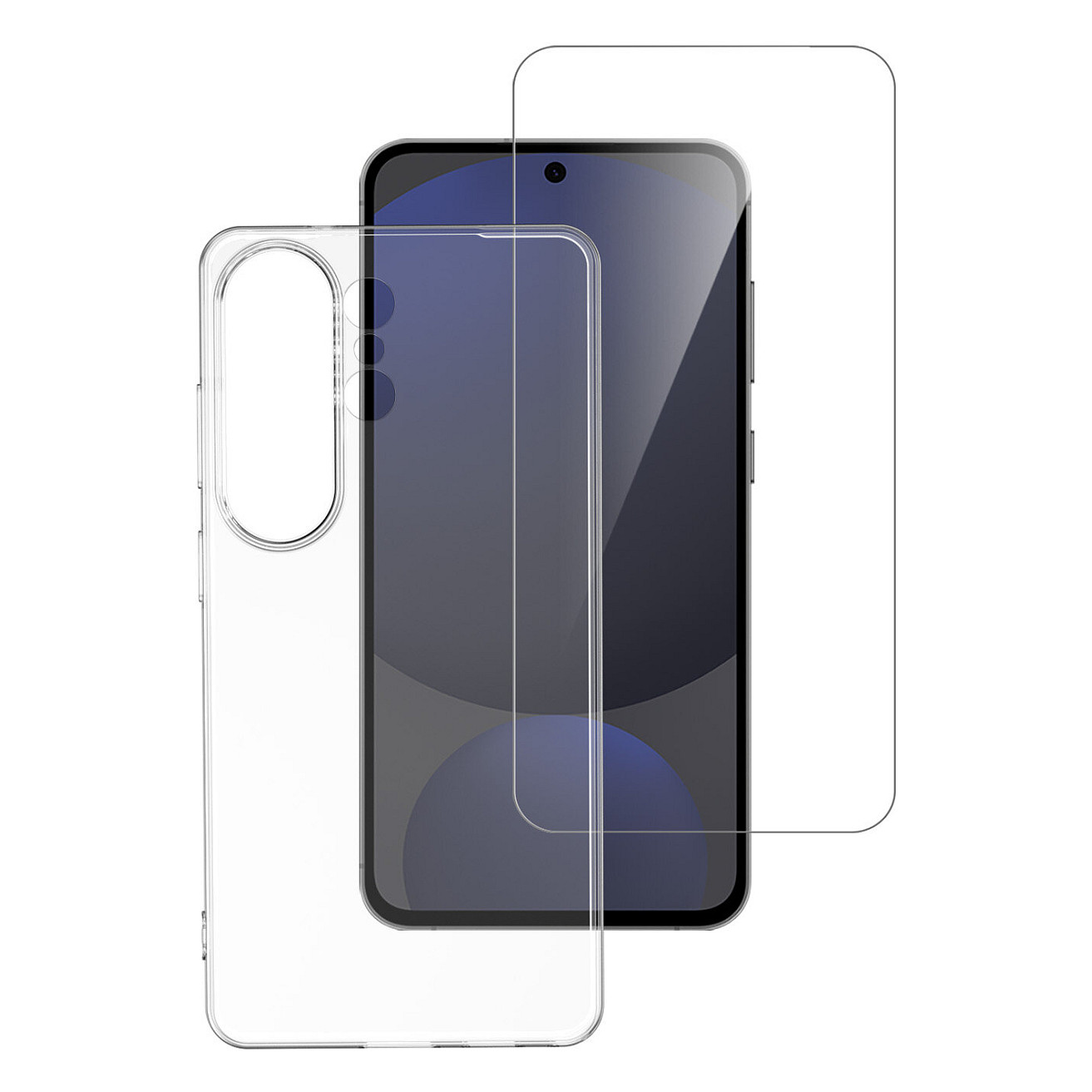 Case 4smarts Samsung Galaxy S26 Ultra / 360° Protection / Polikarbonat + Xham i Kalitur - Transparent