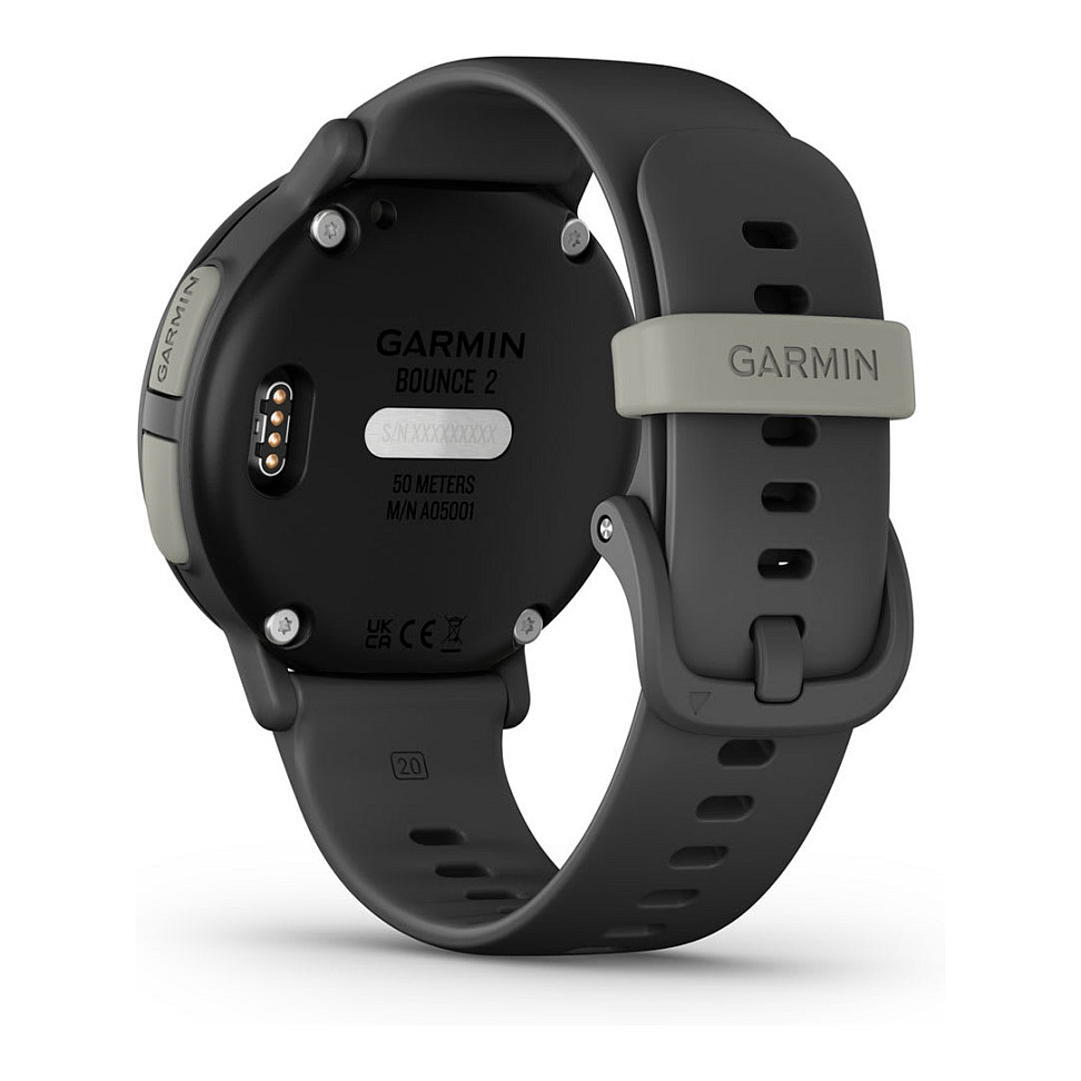 Orë e mençur Garmin Bounce / 1.2" / AMOLED / Touchscreen / GPS / Wi-Fi / 4GB - Gri - 5