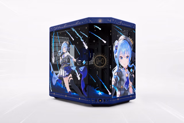 Kasë HYTE Y70 Hoshimachi Suisei / Mid-Tower / E-ATX / Tempered Glass / PCIe 4.0 Riser - Blu