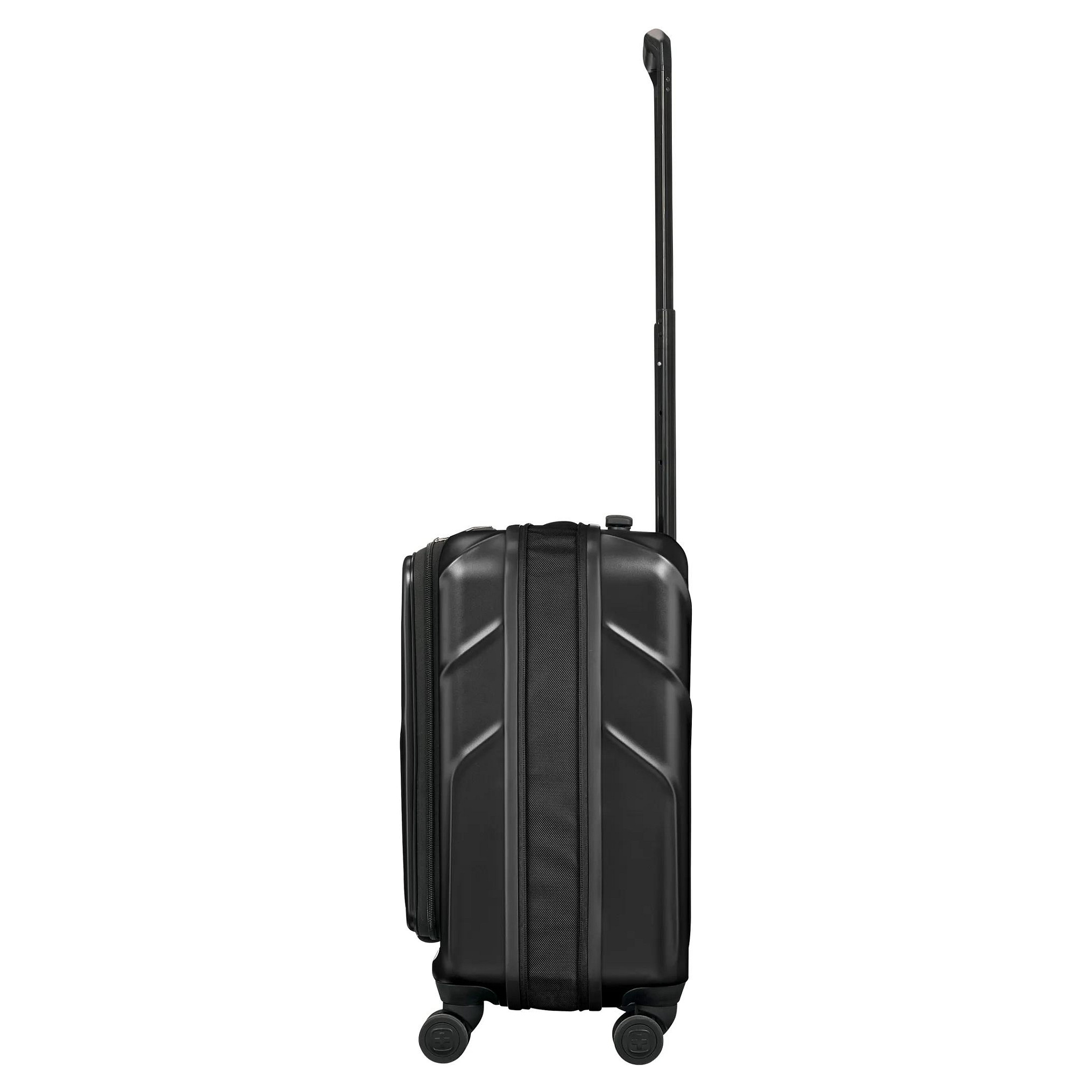 Çantë Kabine Wenger Amplix Carry-On / Hard Shell / Polycarbonate / 36 L / 45 L Expandable / 16" Laptop + 12" Tablet / 4 Spinner Wheels / Travel Sentry / USB-A + USB-C - Zezë - 3