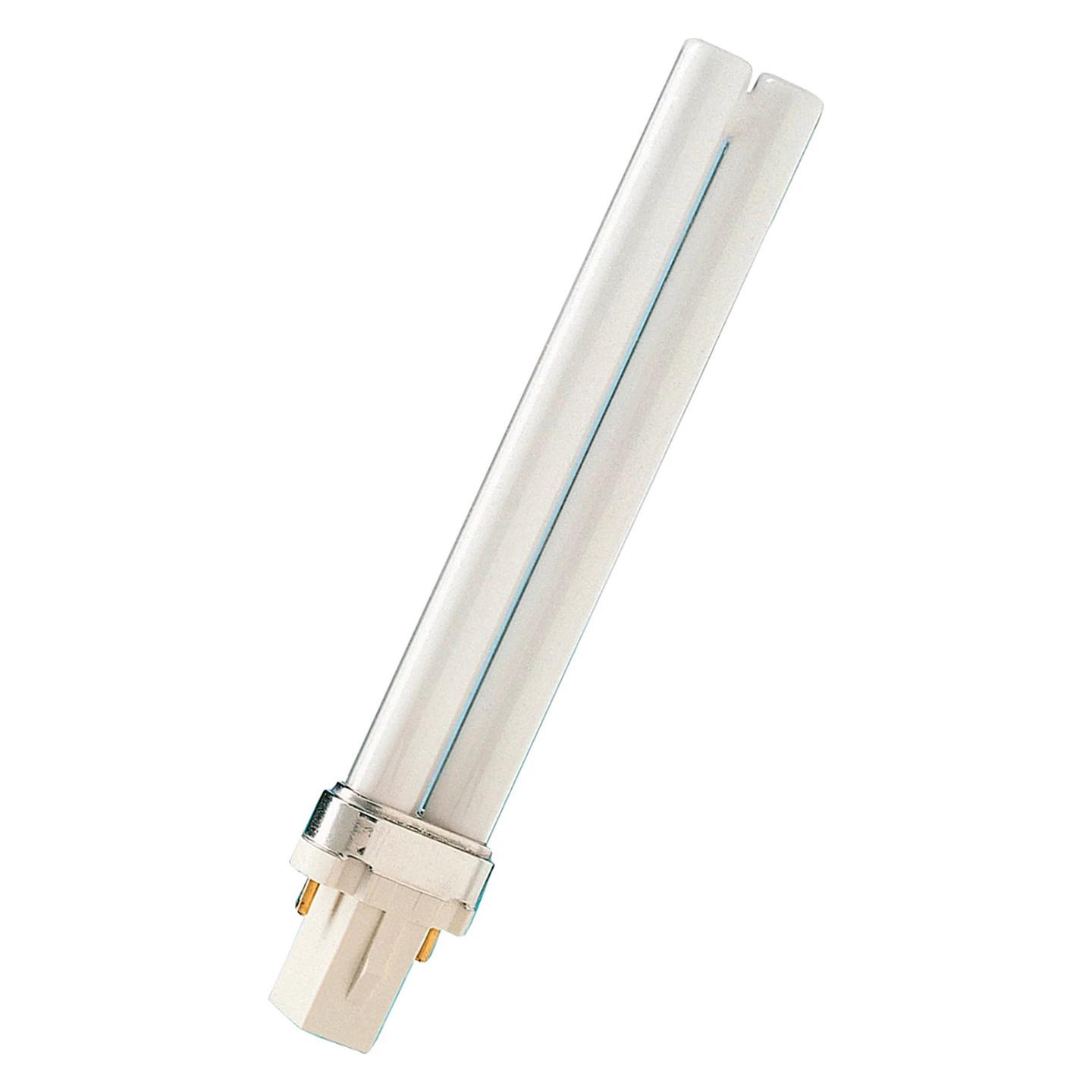 Llambë Fluoreshente OSRAM DULUX S, 11W, G23, 900lm, 4000K - Bardhë