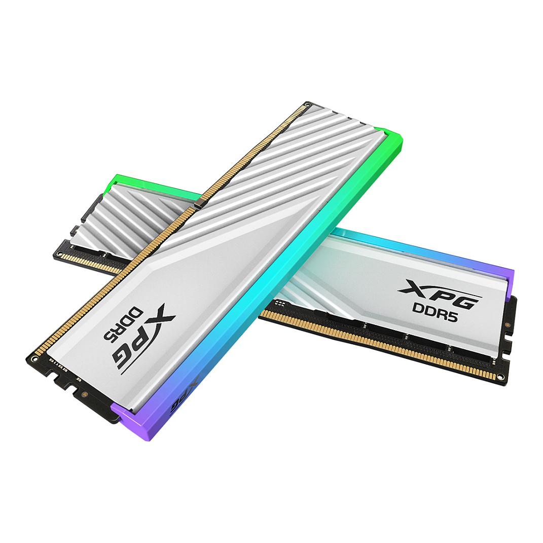 RAM Memorie DDR5 XPG LANCER BLADE RGB, 48GB (2 × 24GB), DIMM, 6000MT/s, CL30, 288-pin, XMP 3.0, AMD EXPO – Bardhë - 1