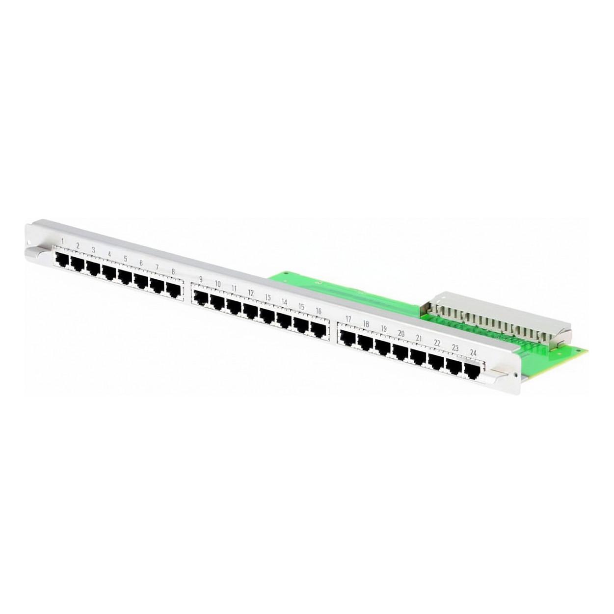 Patch Panel për Telefoni Unify HiPath 3800, 24 porta RJ45, 2 tela