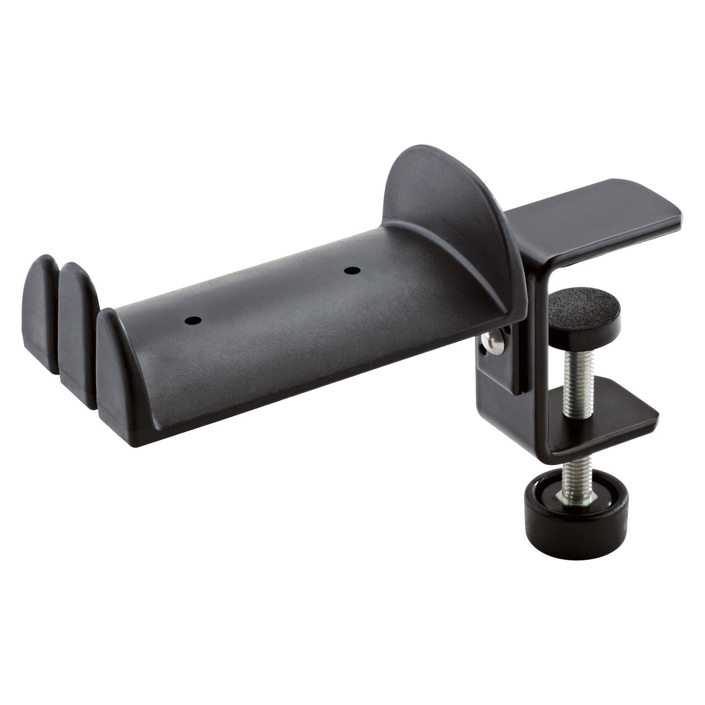 Mbajtëse për Kufje K&M 16090, për 2 Kufje, Kapëse deri 42mm, Çelik – Zezë