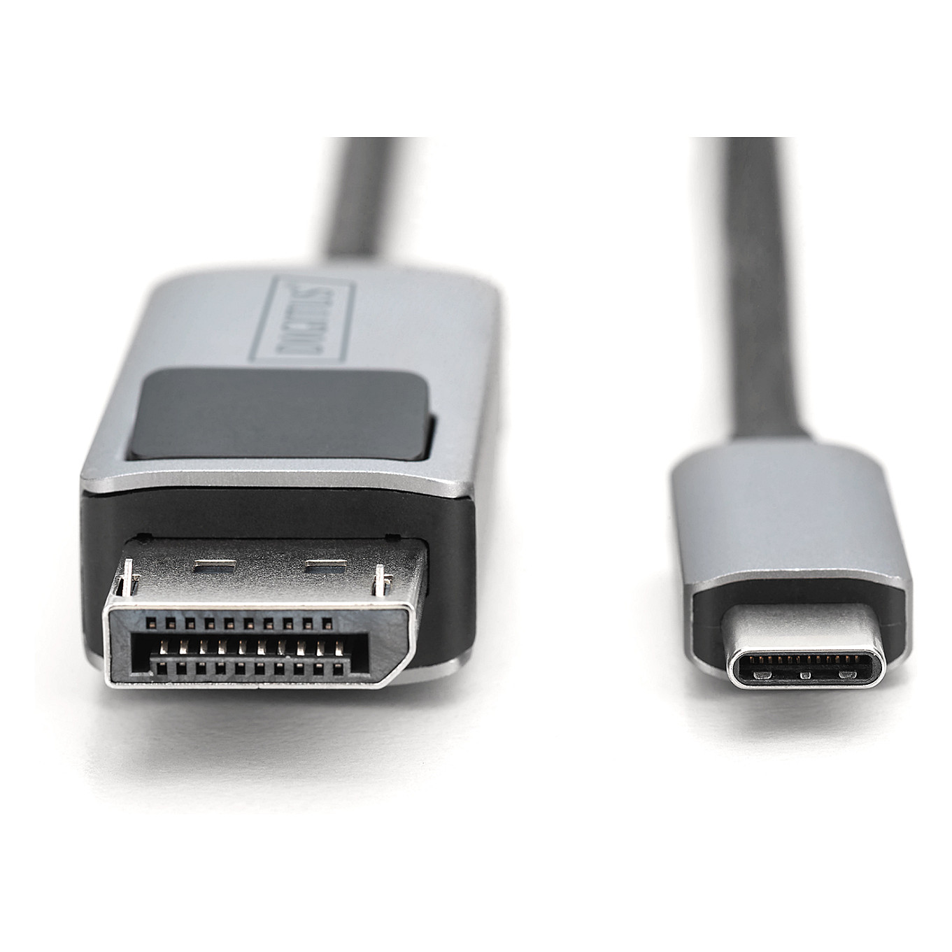Kabllo USB DIGITUS 3.0 Type‑C në DisplayPort Plug/Plug 8K Bidirectional 3m - Zezë - 2