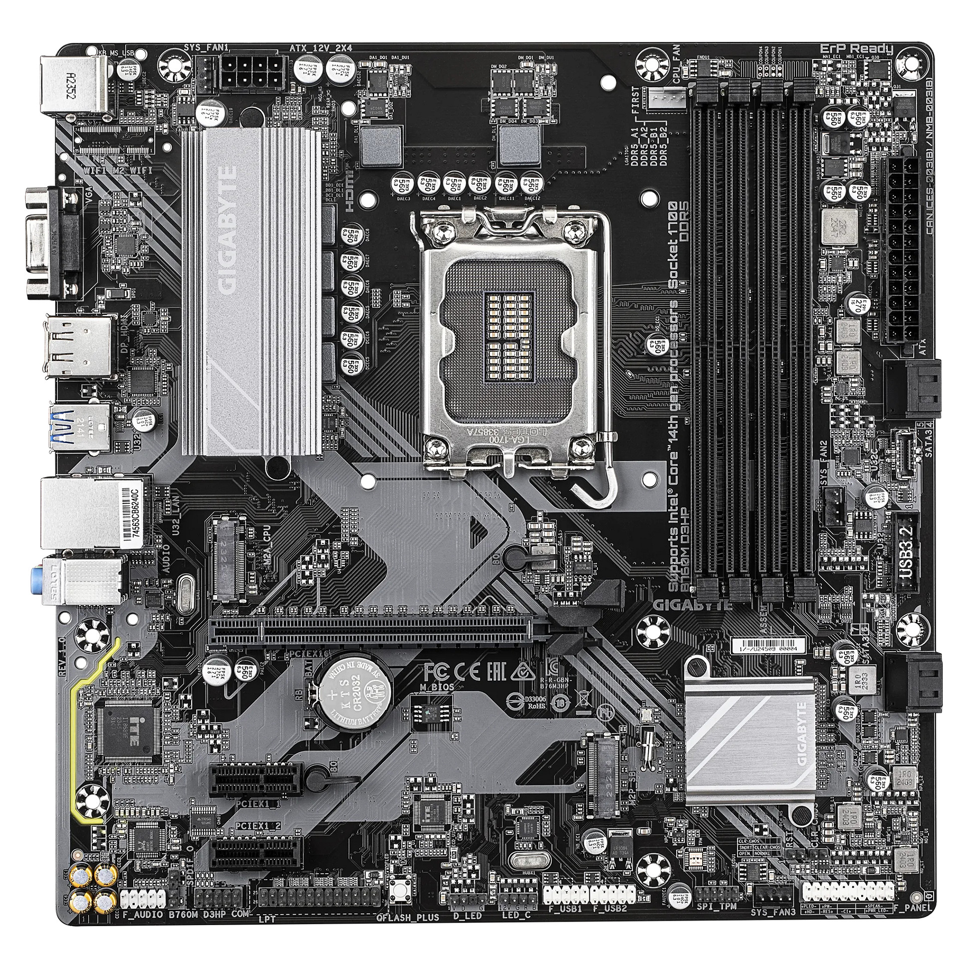 GA-B760M D3HP (1700) (D) - 2