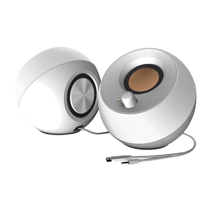 Altoparlantë për PC Creative Labs Pebble, 2.0, 4.4W – Bardhë - 2