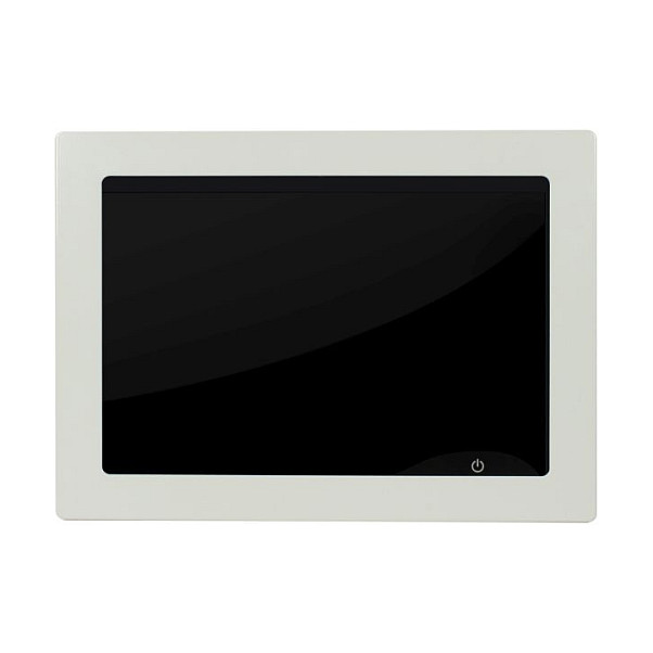 ALLNET 10 Inch Touch Display Tablet White Narrow Bezel – Slim Mounting Frame Cover for Wall Installation - 3