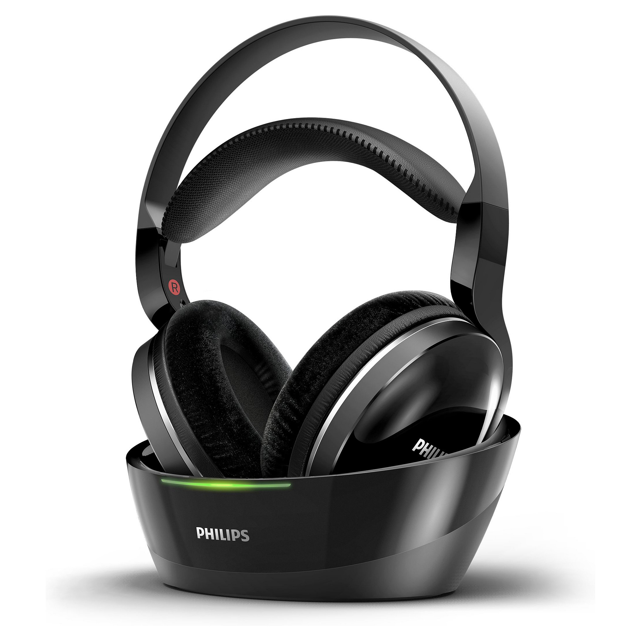 Kufje pa kabllo Philips SHD8850/12 / Over-Ear / 40 mm / 30 m / 20 orë / Hi-Res Audio – Zezë