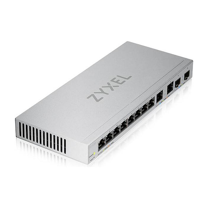 Switch Zyxel XGS1210-12, 8x Gigabit RJ45, 2x 2.5G RJ45, 2x 10G SFP+, 66Gbps, Web Managed, VLAN, QoS - Hiri - 4