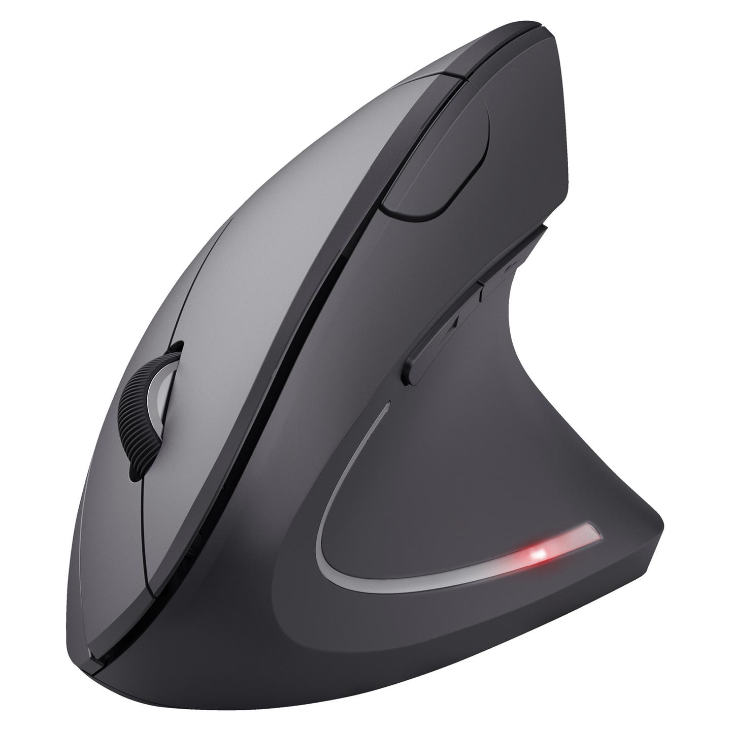 Maus pa Kabllo Trust Verto / 1600 DPI / 6 Butona / 2.4 GHz / Ergonomik – Zezë