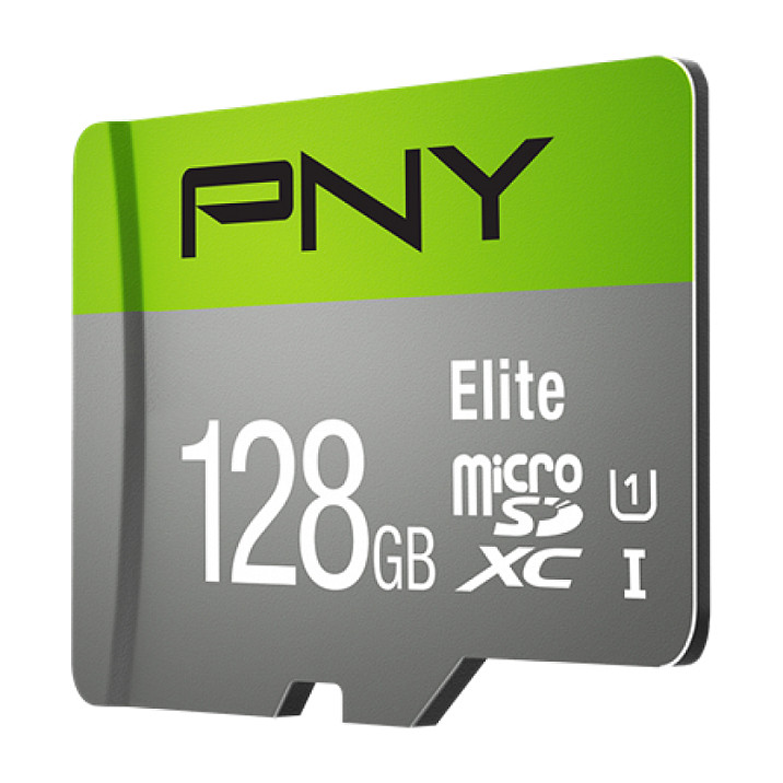 Kartë memorie SD CARD Micro XC 128GB PNY Elite Cl.10 U1 - 2