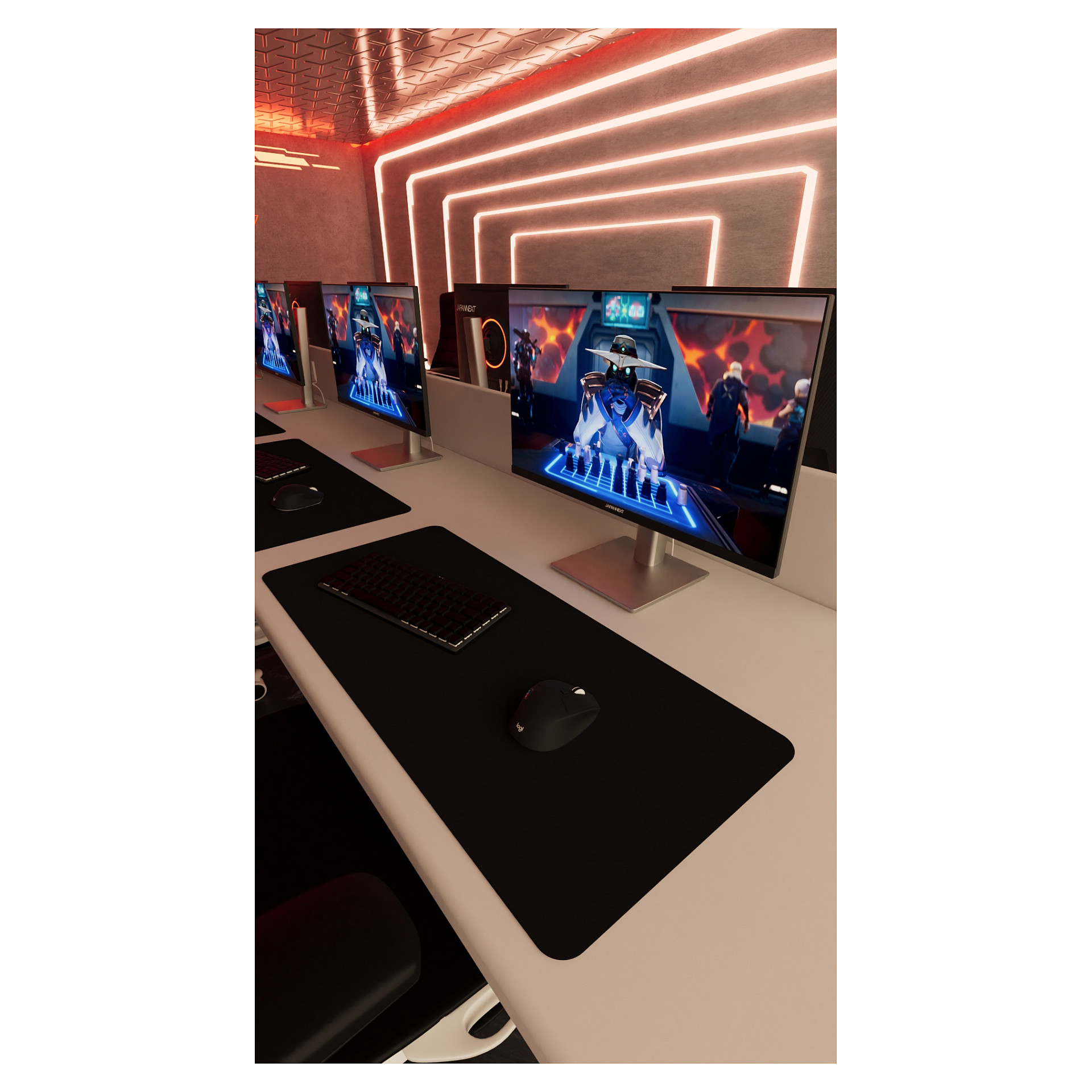 Monitor Gaming JapanNext / 27"/ Full HD IPS / LED / 200Hz / 0.5ms / HDMI+DP - Argjend - 6