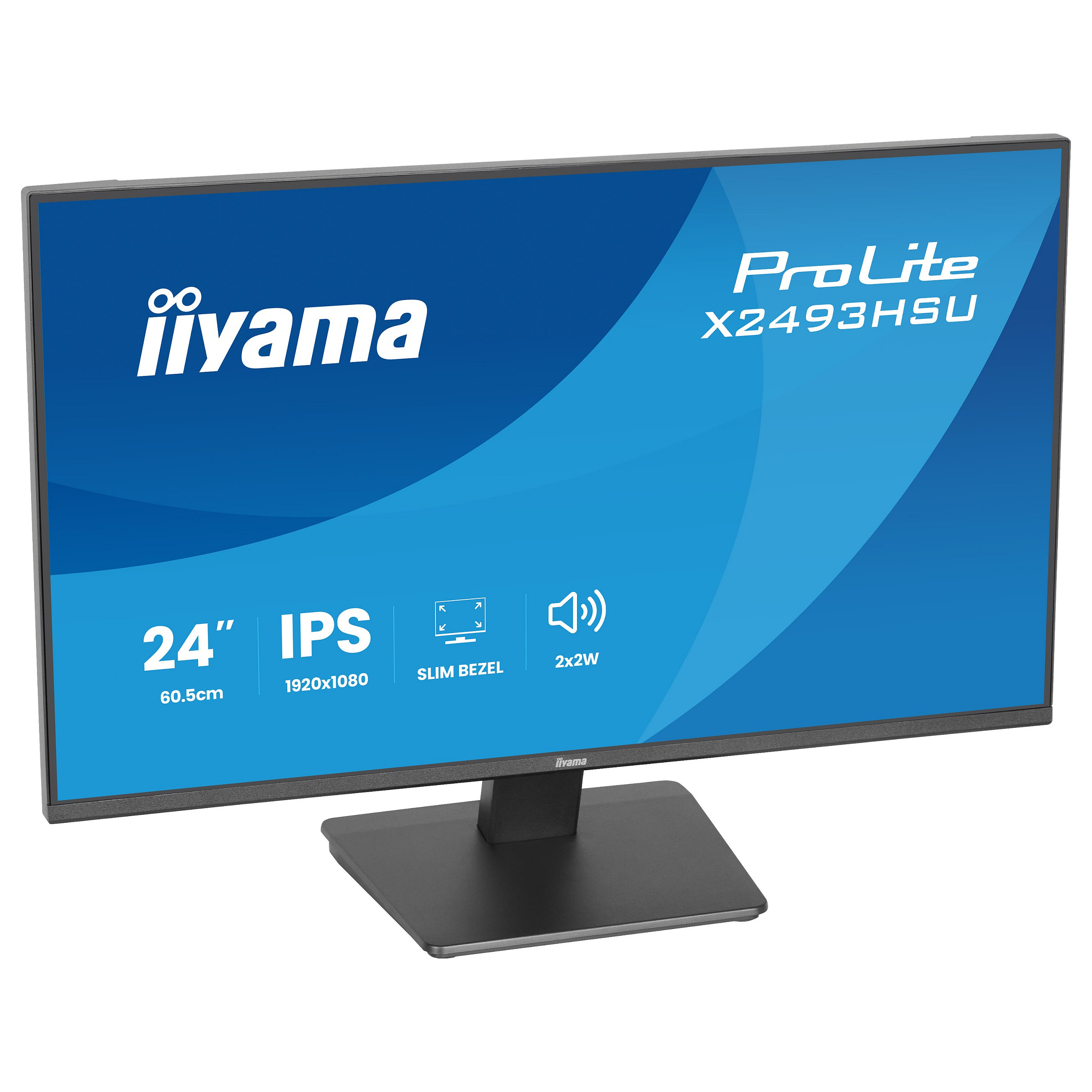 Monitor iiyama ProLite X2493HSU-B1 / 24"/ Full HD IPS LED / 120Hz / 1ms / HDMI+DP - Zezë - 6
