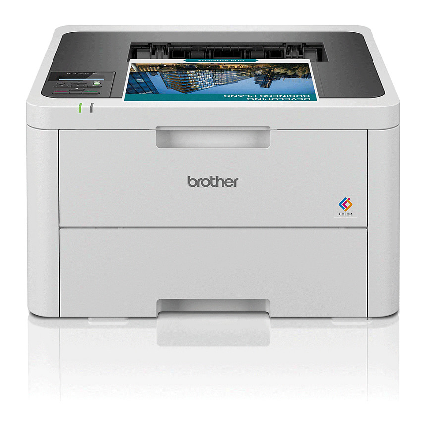 Printer Laser Brother HL-L3215CW / Për Dokumente / me Ngjyra / 2400 DPI / 18 ppm / Wi-Fi + USB - Bardhë