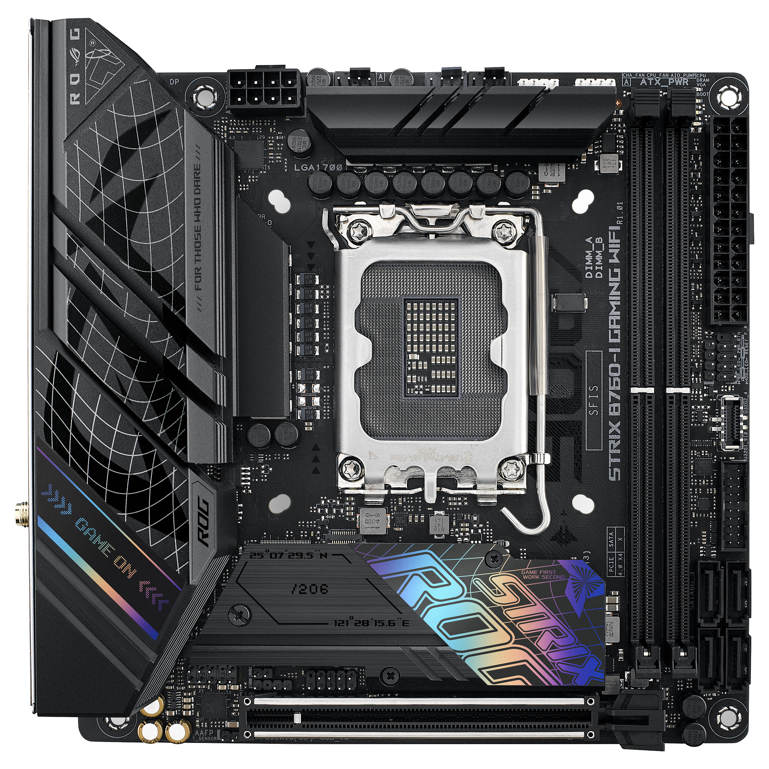Pllakë Amë MB Intel Gaming ASUS ROG STRIX B760-I GAMING WIFI ITX / DDR5 / LGA 1700 / HDMI+DP - 4