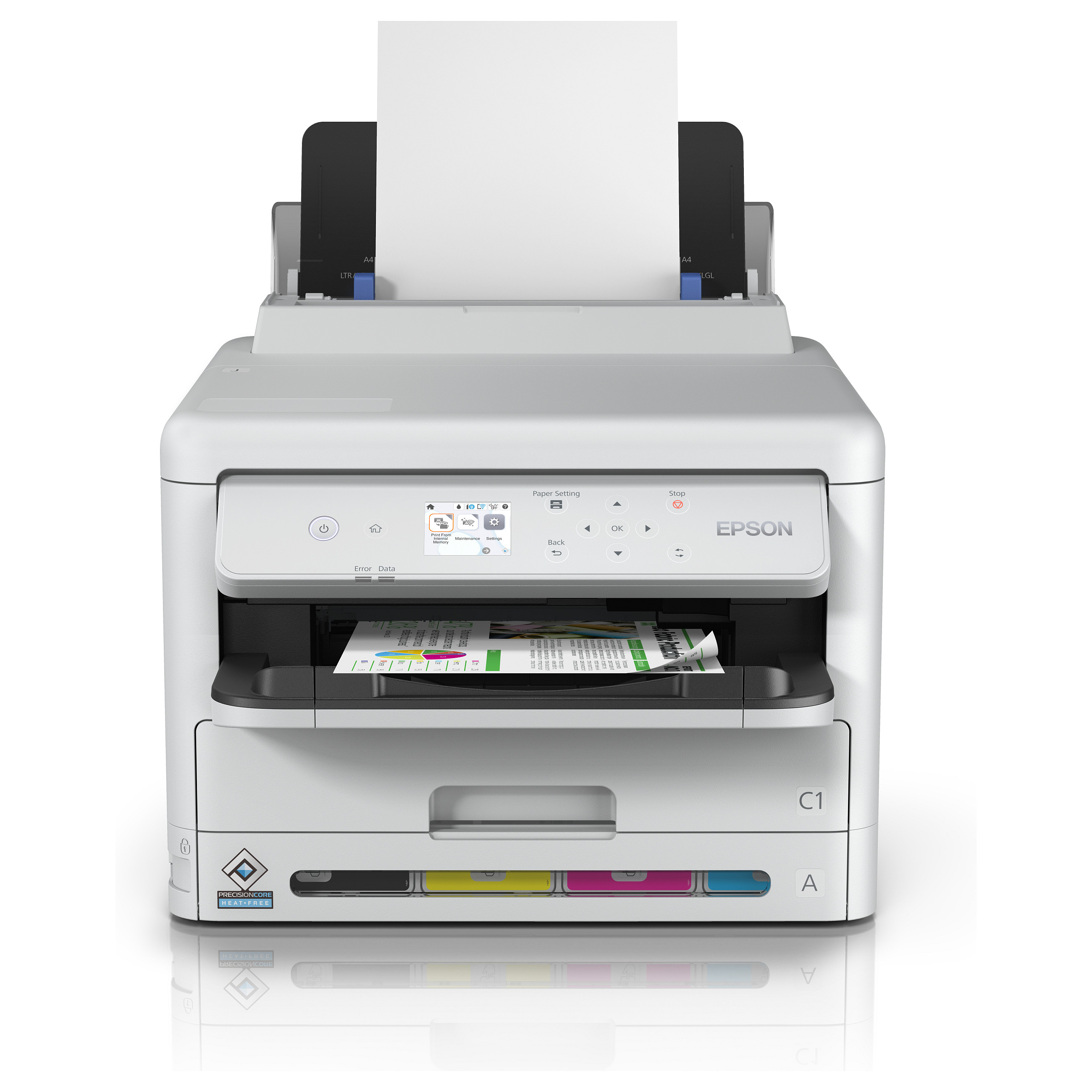Printer Epson WorkForce Pro WF-C5390DW Inkjet / A4 / LAN / Wi-Fi - Bardhë / Zezë - 4