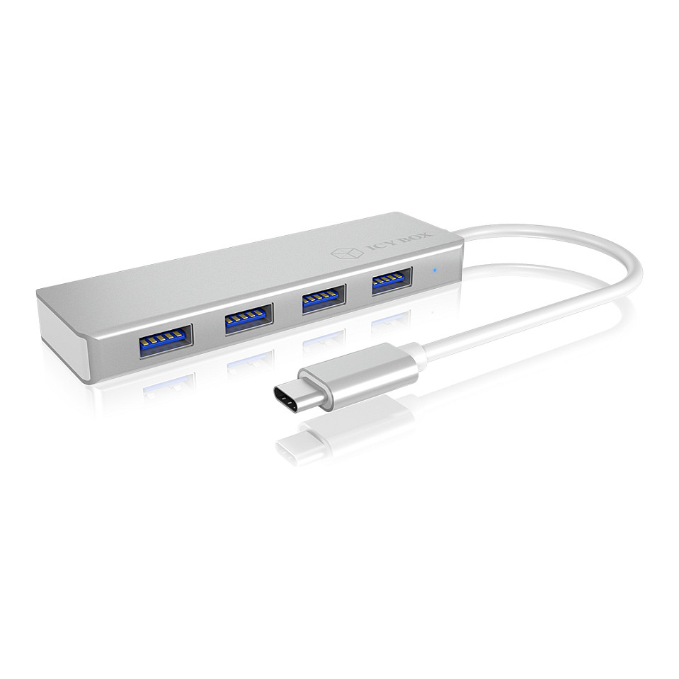HUB USB‑C ICY BOX IB‑HUB1425‑C3 / 4‑Port / 4x USB 3.0 - 1