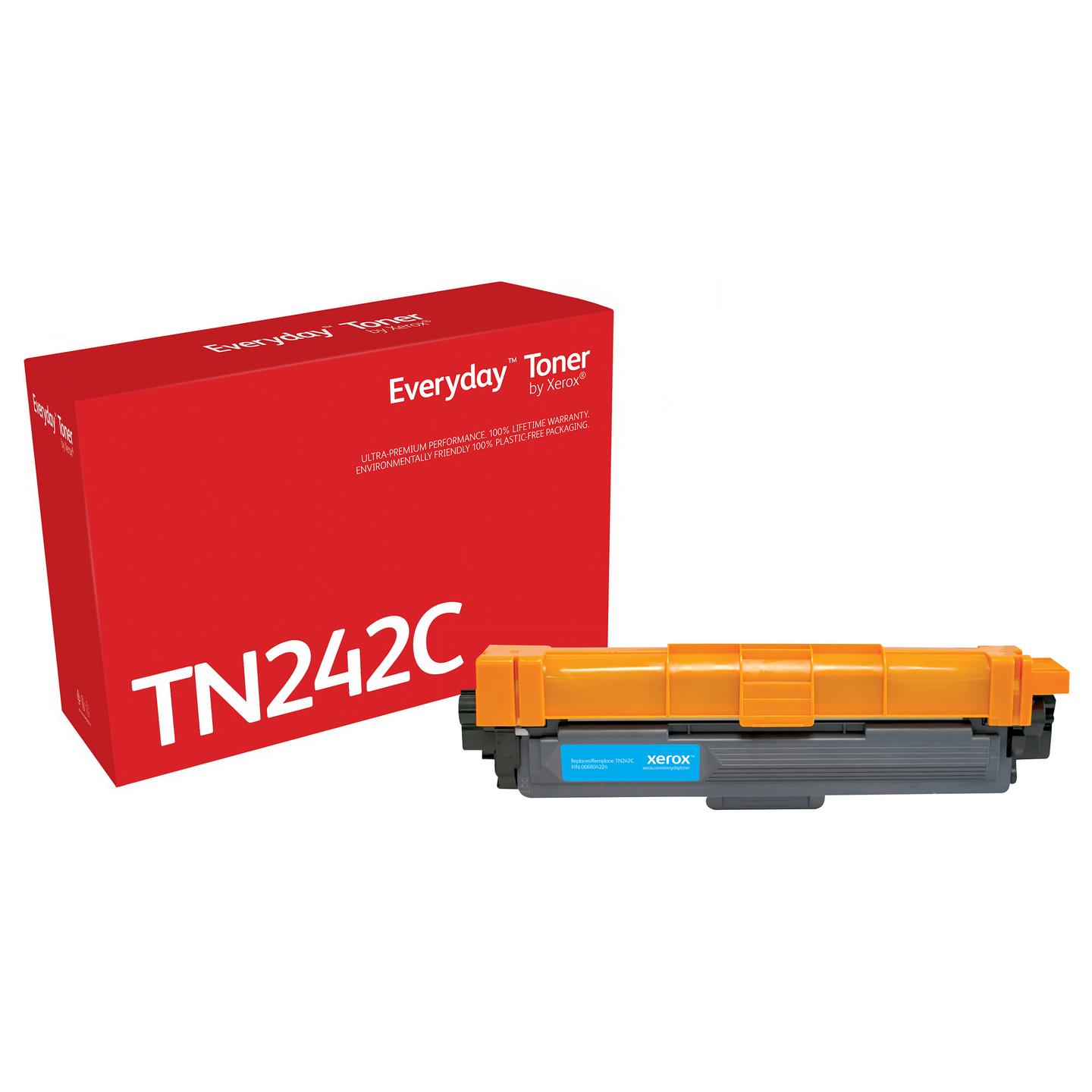 Toner Xerox Everyday 006R04224, 1400 faqe, kompatibil me Brother TN-242C - Blu