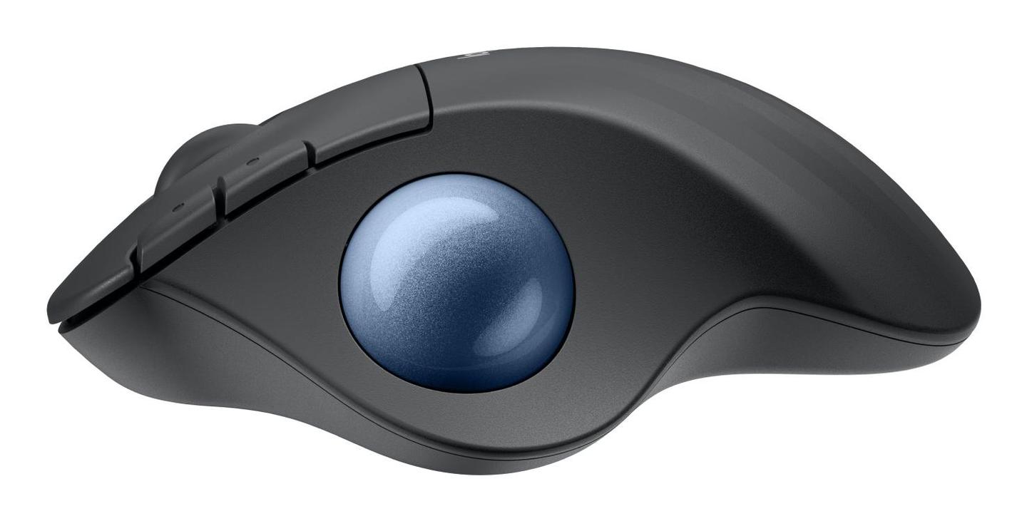 Maus pa kabllo Logitech ERGO M575S / 910-007029 / Trackball / Bluetooth + Logi Bolt / 2000 DPI / 5 Butona / Ergonomik – Zezë/Blu - 3