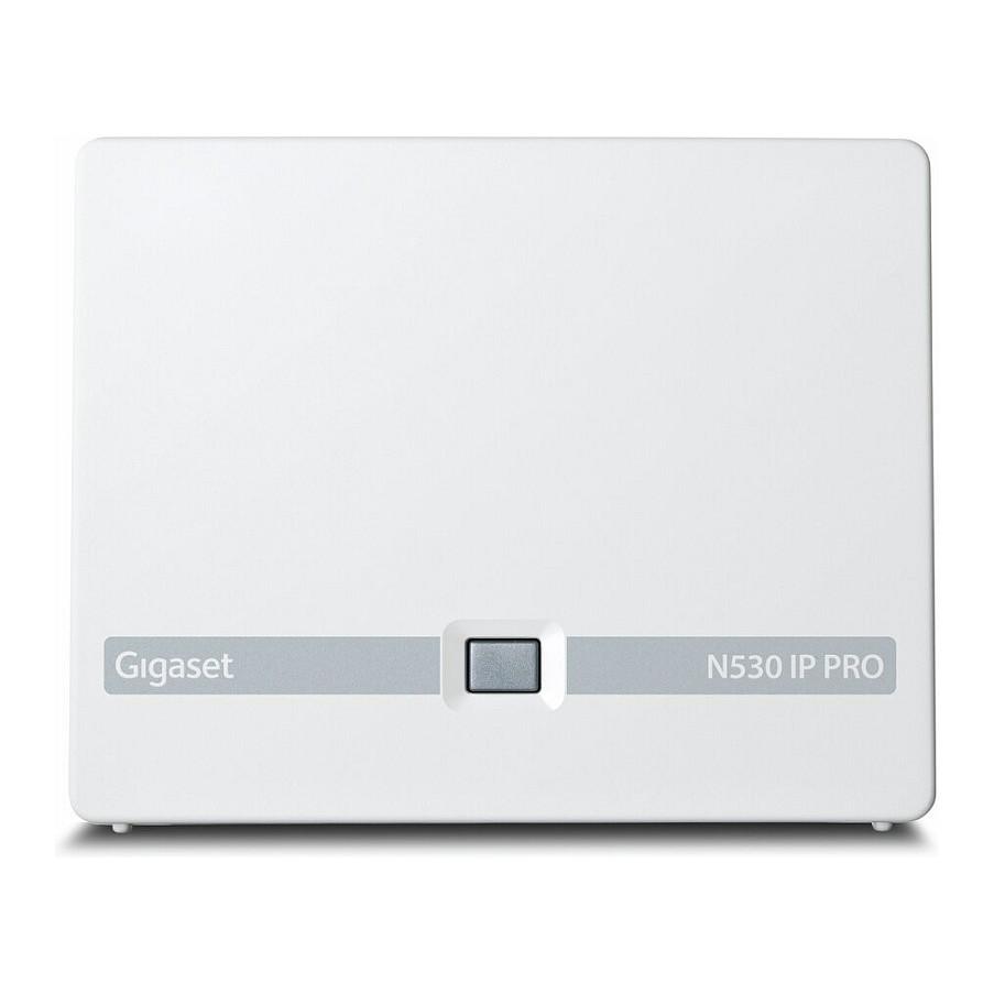 Telefon VoIP Gigaset N530 IP PRO + S700H PRO, DECT, 8 llogari SIP, deri në 8 thirrje njëkohësisht, Bluetooth - Bardhë/Zezë - 2