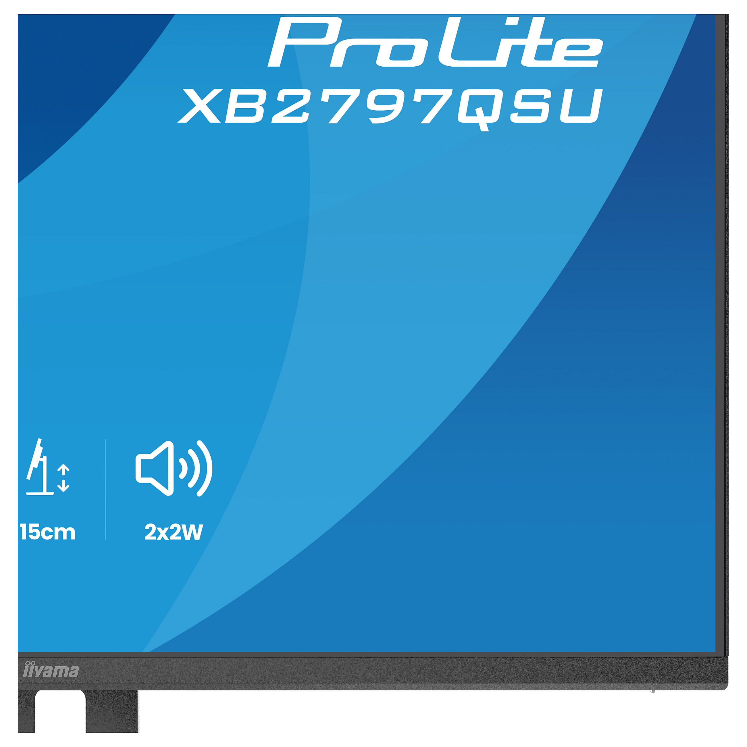 Monitor iiyama ProLite XB2797QSU-B1 / 27"/ Quad HD IPS LED / 75Hz / 1ms / HDMI+DP - Zezë - 17