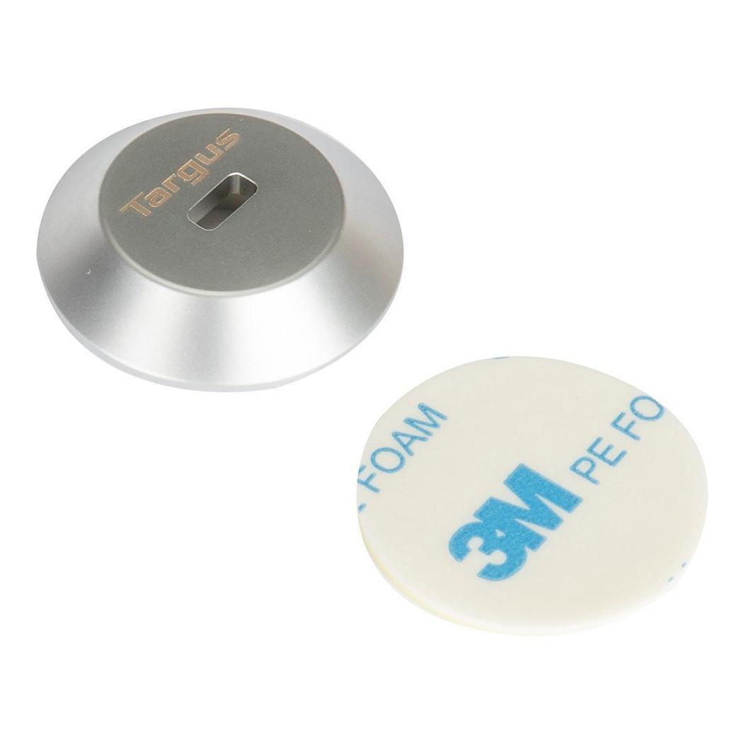 Adapter Sigurie për Laptop Targus ASP001GLX, Kensington T-Bar, Ngjitës 3M - Argjend