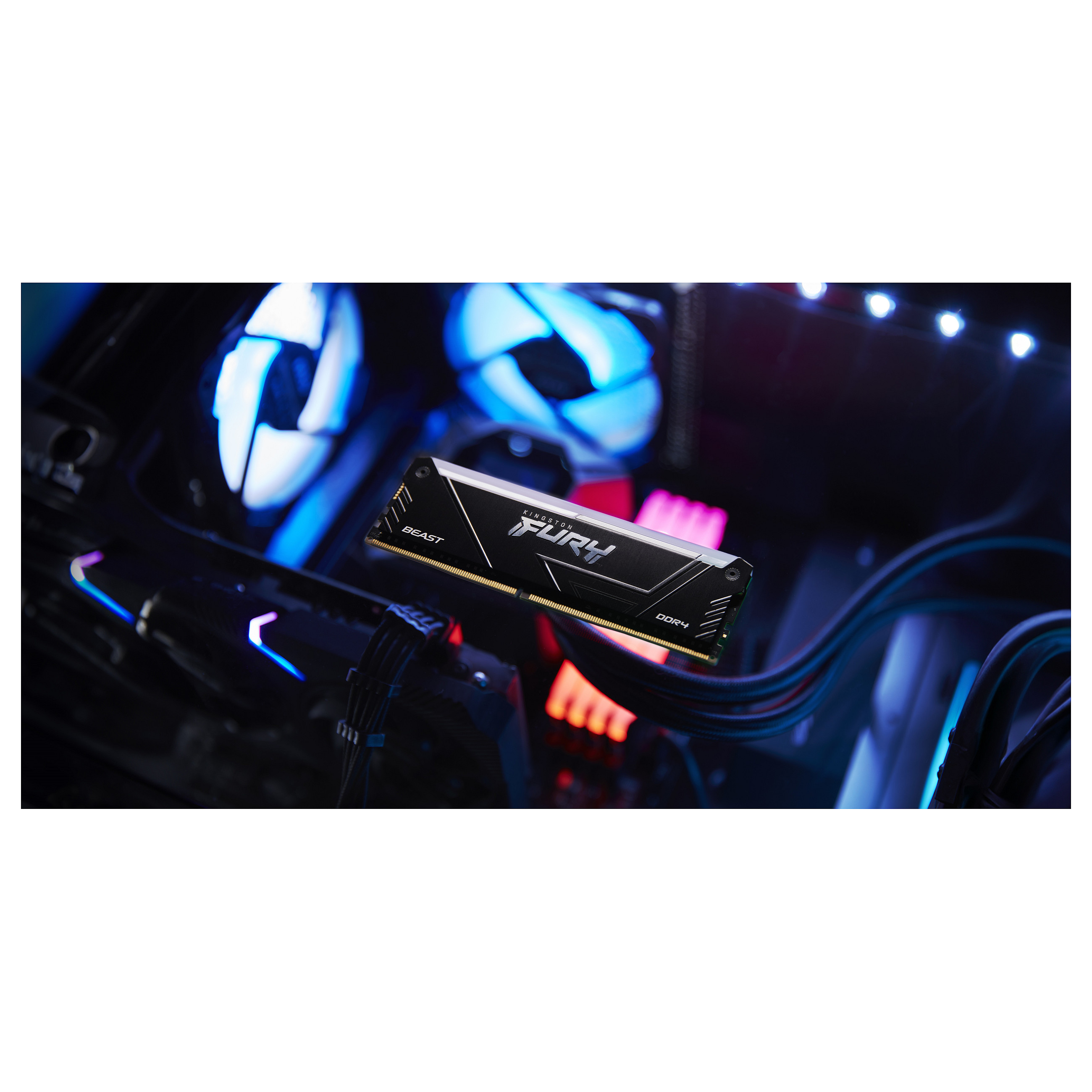RAM Memorie KINGSTON 32GB 3200MT/s DDR4 CL16 DIMM FURY Beast RGB - 7