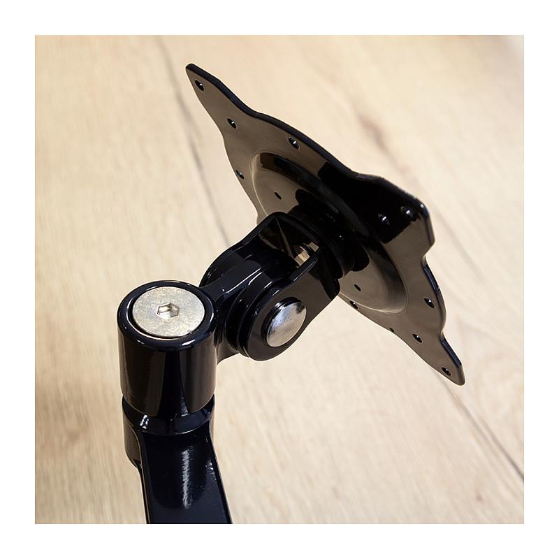 Mbajtëse për Monitor LogiLink BP0038 / 2 Monitorë / 13–26" / deri 8kg për Monitor / VESA 75x75 & 100x100 / Rotacion 360° - Zezë - 5