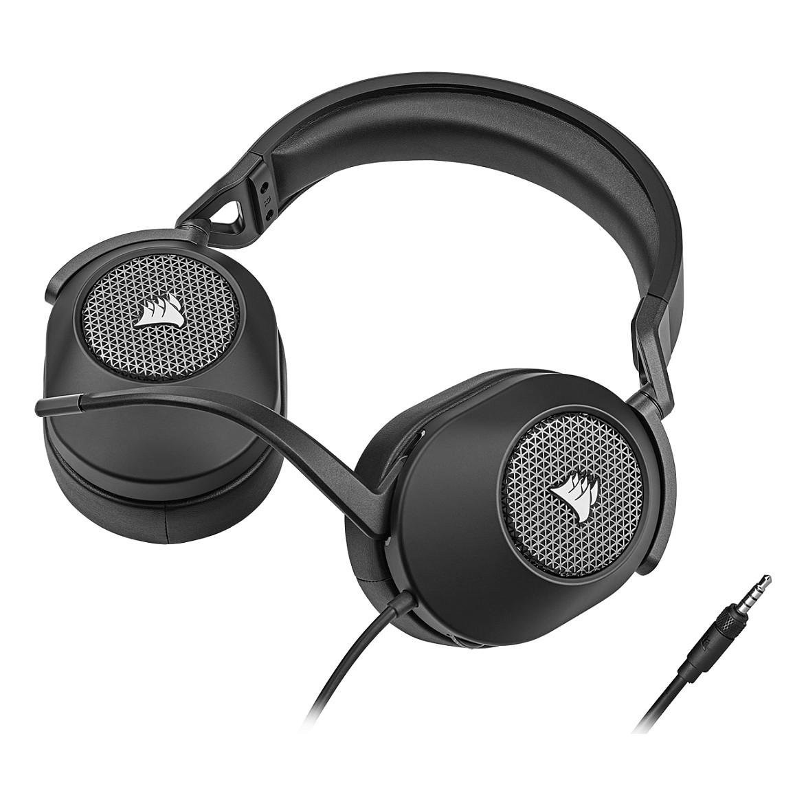 Kufje Gaming Corsair HS65 SURROUND / Wired / 3.5mm / 50mm / Dolby Audio 7.1 / Mikrofon - Hiri - 2