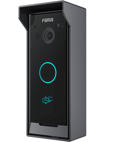Set Intercomi Video Fanvil VIK-01, Stacion i Brendshëm 7" Touchscreen, Intercom SIP me Kamerë 2MP, Wi-Fi Dual-Band - Hiri/Zezë