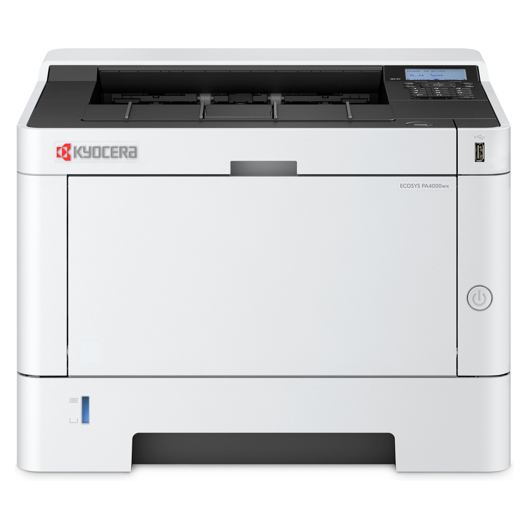 Printer Laser KYOCERA ECOSYS PA4000wx / Laser / A4 / 1200 × 1200 DPI / Duplex - Zezë/Bardhë