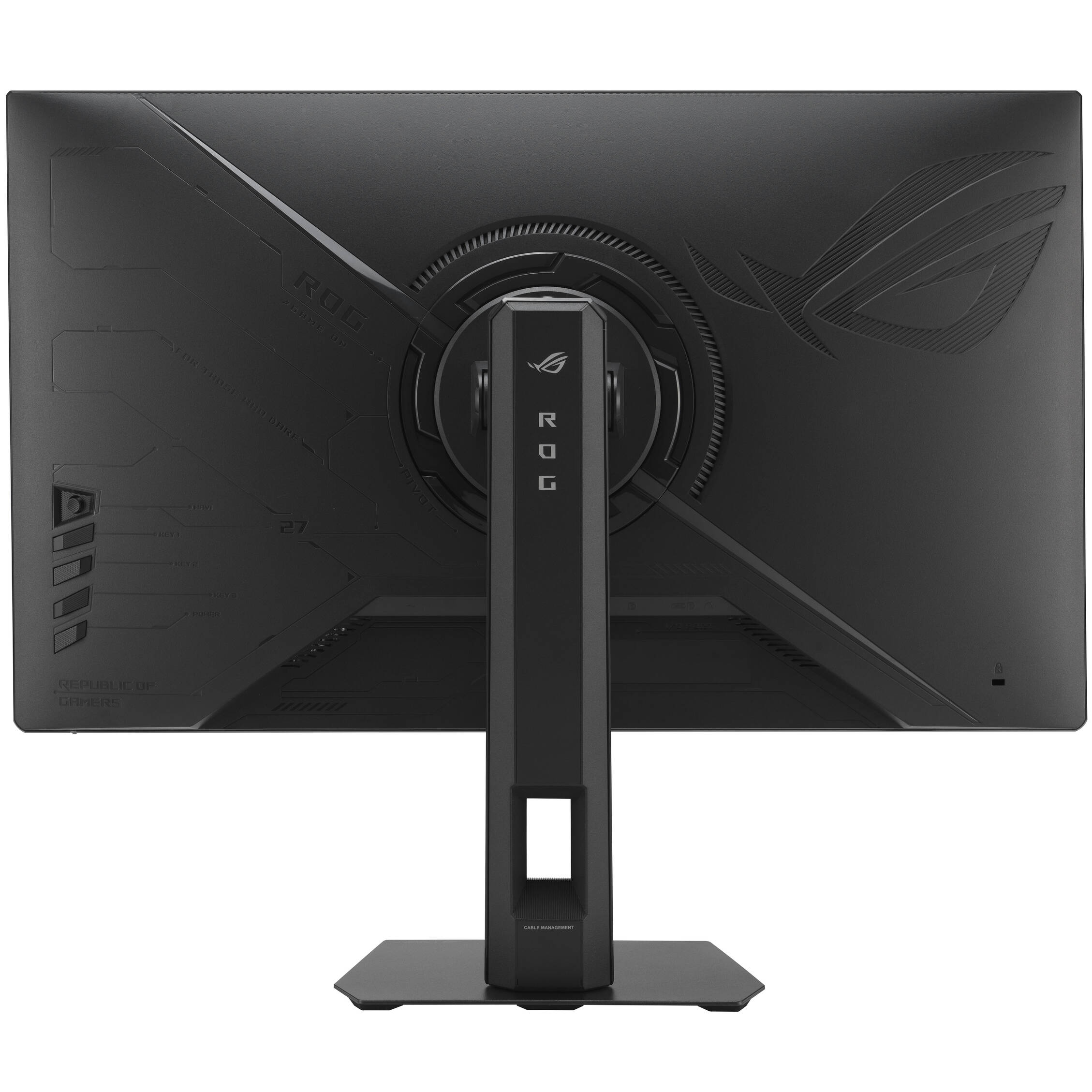 Monitor Gaming ASUS ROG Strix XG27ACMES / 27" / WQHD Fast IPS / 255Hz / 1ms / HDMI+DisplayPort+USB-C - Zezë - 6